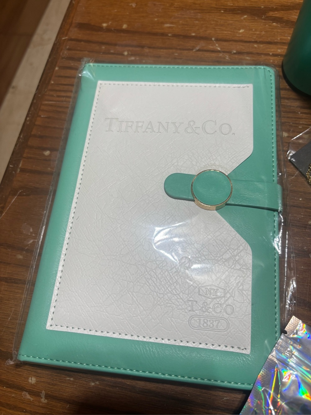 Tiffany & Co. Notebook & Handmade Pens Set